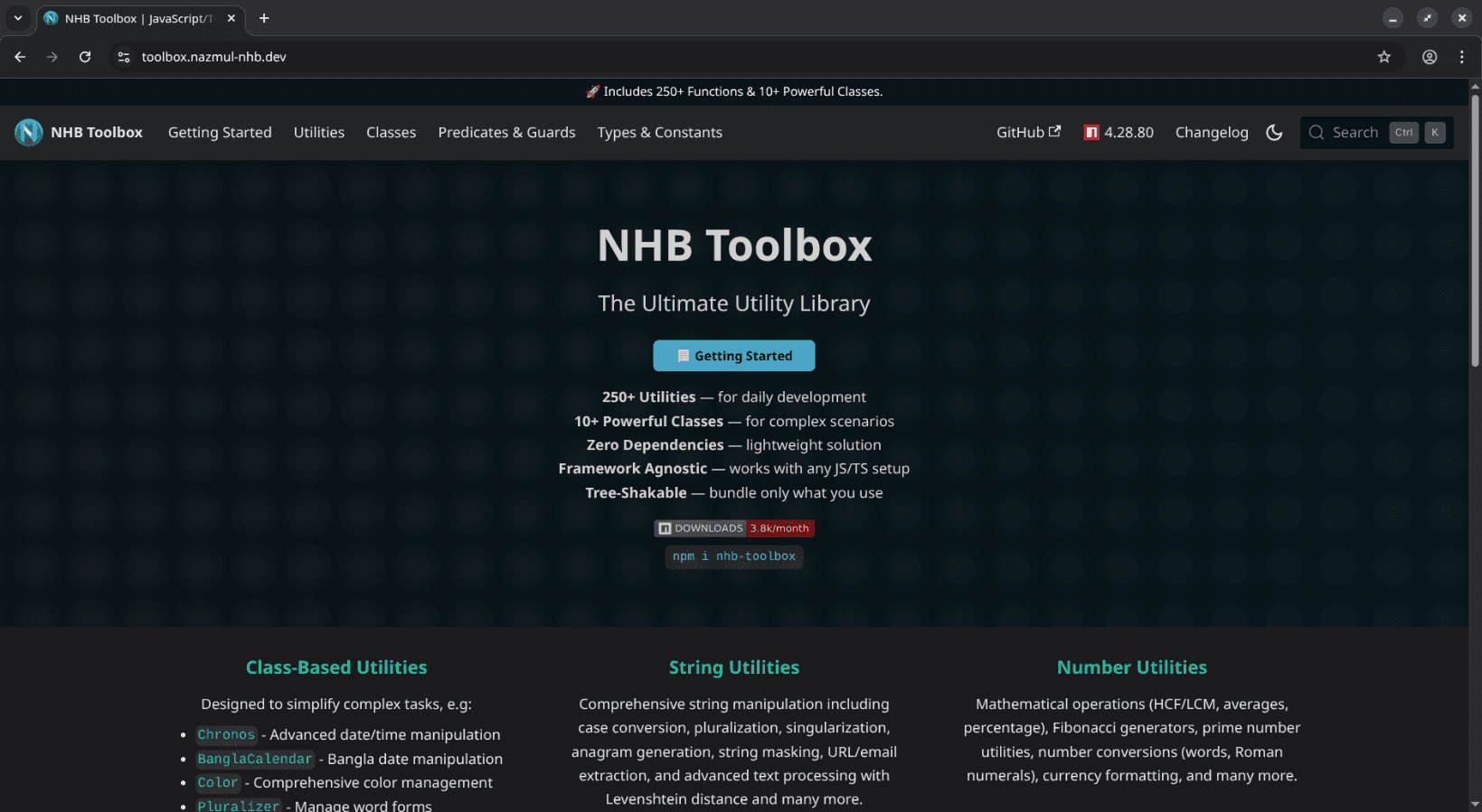 NHB Toolbox